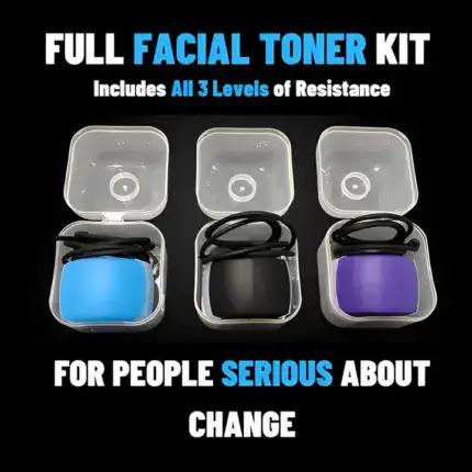 Adluppy™ Jaw Sharpener Facial Exerciser Bundle