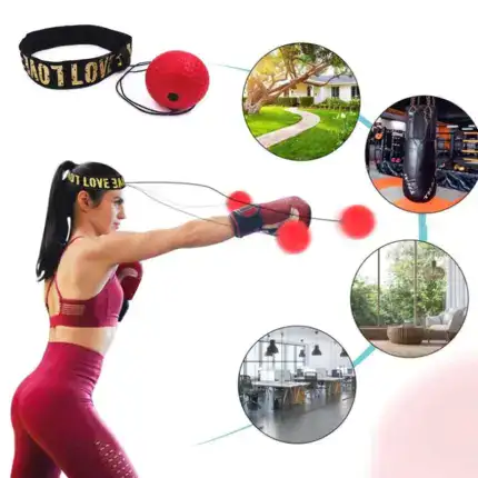 Boxing Reflex Ball Headband E01
